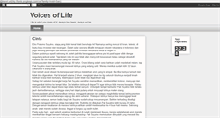 Desktop Screenshot of lifevoices.blogspot.com