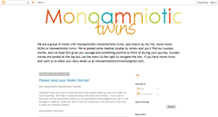 Desktop Screenshot of monoamniotictwinmoms.blogspot.com