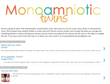 Tablet Screenshot of monoamniotictwinmoms.blogspot.com