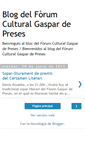 Mobile Screenshot of forumgaspardepreses.blogspot.com