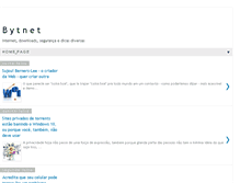 Tablet Screenshot of bytnet.blogspot.com