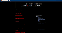 Desktop Screenshot of dragonquestmonsterjoker.blogspot.com