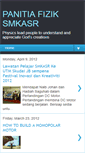 Mobile Screenshot of panitiafizika.blogspot.com