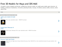 Tablet Screenshot of gfx-3d-model.blogspot.com