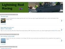 Tablet Screenshot of lightningrodracing.blogspot.com