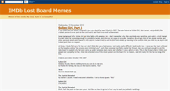 Desktop Screenshot of lostboardmemes.blogspot.com