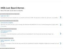 Tablet Screenshot of lostboardmemes.blogspot.com