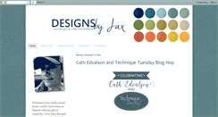Desktop Screenshot of designsbyjax.blogspot.com