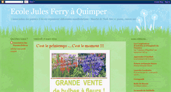 Desktop Screenshot of ecolejulesferryquimper.blogspot.com