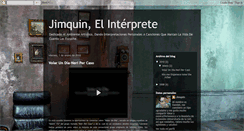 Desktop Screenshot of jimquinelinterprete.blogspot.com