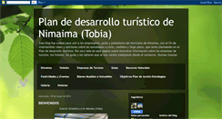 Desktop Screenshot of plandedesarrolloturisticodenimaima.blogspot.com