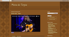 Desktop Screenshot of musicadaturquia.blogspot.com