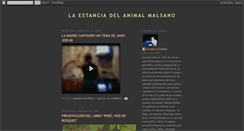 Desktop Screenshot of animalsano.blogspot.com