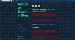 Desktop Screenshot of andrew24daous24blog24.blogspot.com