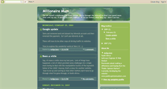 Desktop Screenshot of millionairemum.blogspot.com