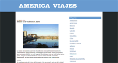 Desktop Screenshot of americaviajesx.blogspot.com