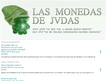 Tablet Screenshot of lasmonedasdejudas.blogspot.com