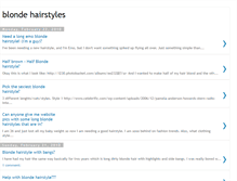 Tablet Screenshot of blonde-hairstyles.blogspot.com