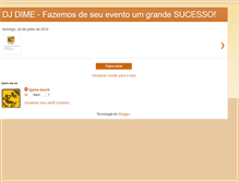 Tablet Screenshot of djjime.blogspot.com
