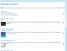 Tablet Screenshot of gamezconsole.blogspot.com