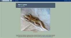 Desktop Screenshot of barroyganas.blogspot.com