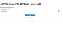 Tablet Screenshot of bomberospuentealto.blogspot.com