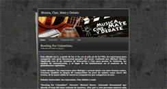 Desktop Screenshot of musicacinemateydebate.blogspot.com