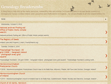 Tablet Screenshot of genealogybreadcrumbs-paul.blogspot.com