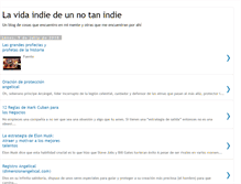 Tablet Screenshot of lavidaindie.blogspot.com