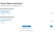 Tablet Screenshot of faturaodememerkezleri.blogspot.com