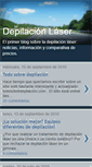 Mobile Screenshot of ladepilacionlaser.blogspot.com