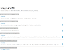 Tablet Screenshot of imageandme.blogspot.com