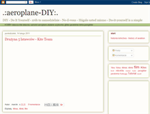 Tablet Screenshot of aeroplane-diy.blogspot.com