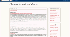 Desktop Screenshot of chineseamericanmama.blogspot.com