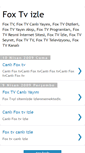 Mobile Screenshot of fox-izle.blogspot.com
