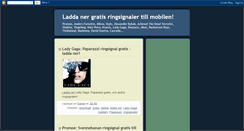 Desktop Screenshot of laddanergratisringsignalertillmobilen.blogspot.com