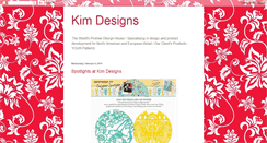 Desktop Screenshot of kimdesignsnotes.blogspot.com