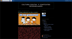 Desktop Screenshot of culturadigitalycontextosdesdibujados.blogspot.com