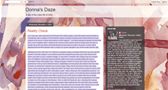 Desktop Screenshot of donnasdaze.blogspot.com