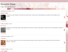Tablet Screenshot of donnasdaze.blogspot.com