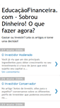 Mobile Screenshot of edufin-sobrou.blogspot.com