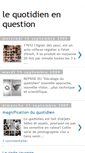 Mobile Screenshot of lequotidienenquestion.blogspot.com