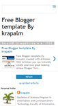 Mobile Screenshot of krapalm-template2.blogspot.com