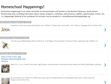 Tablet Screenshot of homeschoolingishappening.blogspot.com
