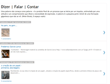 Tablet Screenshot of dizerfalarcontar.blogspot.com