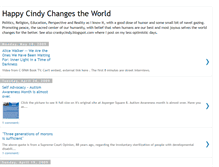 Tablet Screenshot of happycindy.blogspot.com