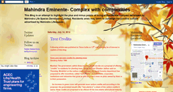 Desktop Screenshot of mahindra-eminente.blogspot.com