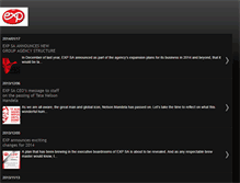 Tablet Screenshot of expagencynews.blogspot.com