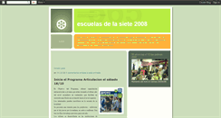 Desktop Screenshot of escuelasdelasiete.blogspot.com