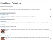 Tablet Screenshot of fromflabtofitrecipes.blogspot.com